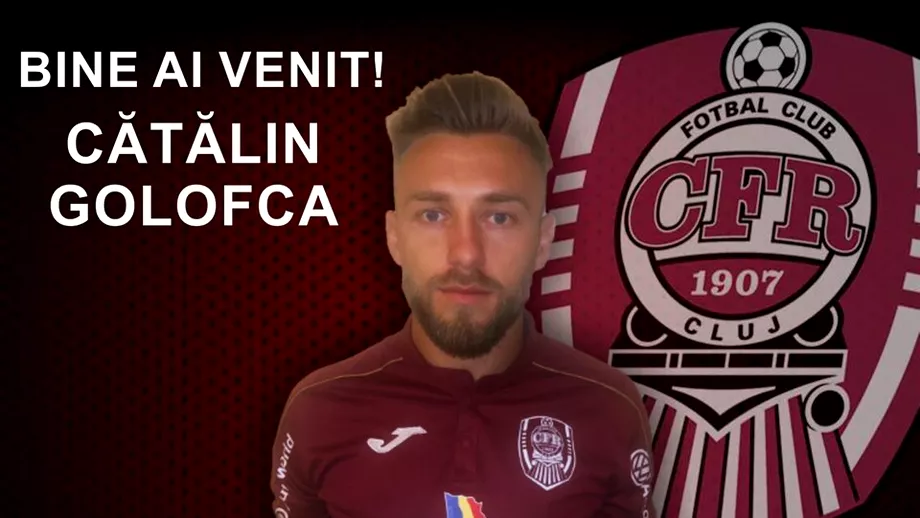 Catalin Golofca prezentat oficial la CFR Cluj FANATIK confirmat