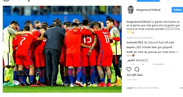 Arturo Vidal, raspuns furios pe Instagramul lui Thomas Muller (3)