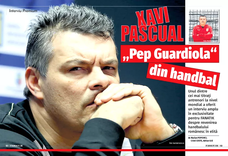 Xavi Pascual in revista Fanatik pe noiembrie