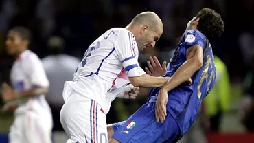 Zinedine Zidane si Marco Materazzi actori in cel mai socant moment din istoria Campionatului Mondial Dezvaluiri din finala CM 2006 La final mai lipsea sa strige ole Video