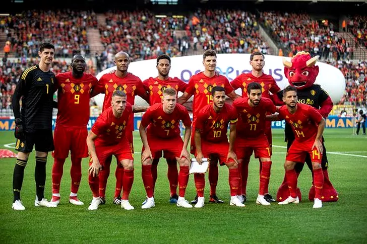 Echipa națională a Belgiei pentru Campionatul Mondial din 2018