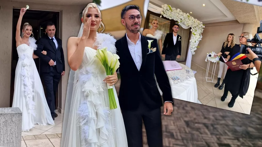 Imagini si declaratii exclusive de la nunta lui Armin Nicoara cu Claudia Puican Evenimentul intrerupt de Politie  Update