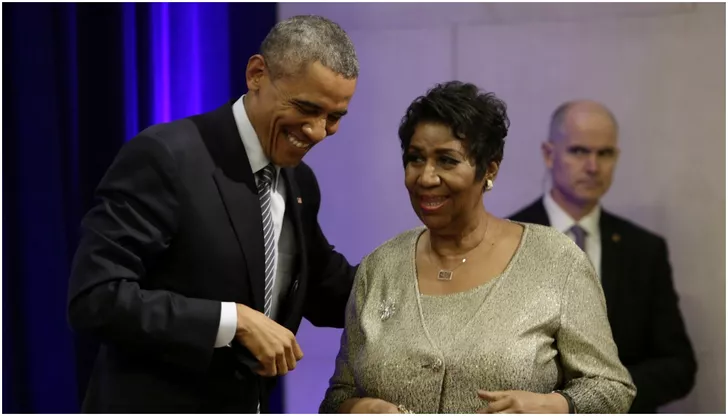 Aretha Franklin și Barack Obama