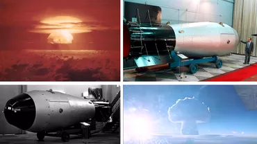 Cat de distructiva a fost Bomba tarului cea mai puternica arma nucleara creata de rusi Imagini socante cu explozia ei