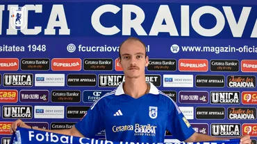 Transfer soc la FCU Craiova Apostolos Diamantis prezentat oficial de olteni