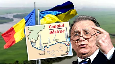 Canalul Bastroe motiv de cearta intre Romania si Ucraina Ce spunea Ion Iliescu in 2004 Nu va degenera intrun conflict militar