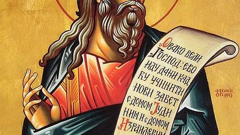 Calendar ortodox 1 mai pomenirea sfantului prooroc Ieremia