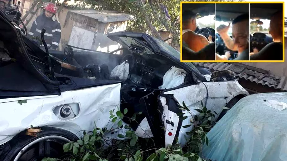 Ce a spus pasagerul de pe „locul mortului”, în accidentul din Tulcea filmat chiar din interiorul mașinii!  „Băi, ăștia care nu aveți inimă, stați pe dreapta”. Video