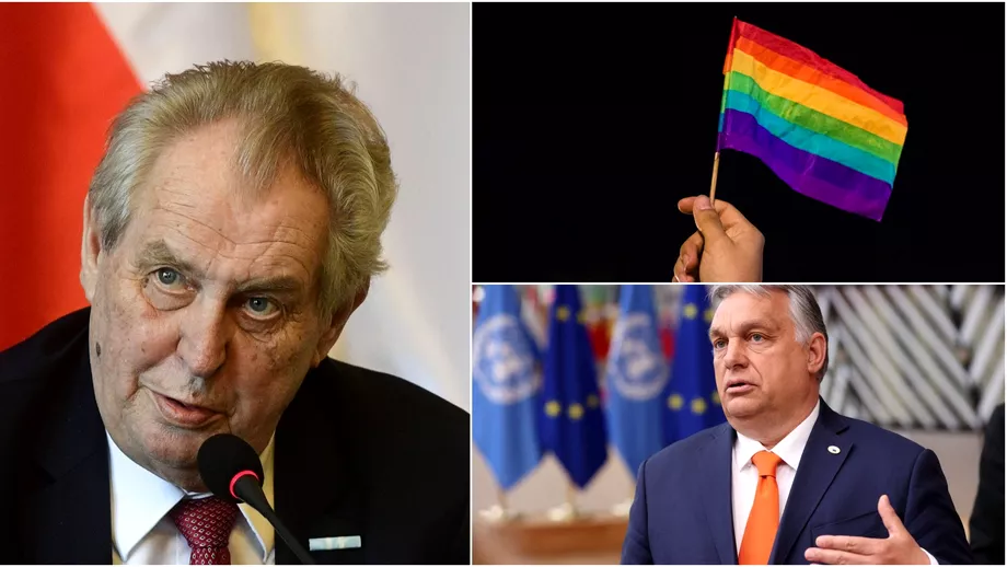 Declaratie controversata a presedintelui Cehiei Persoanele transgender sunt dezgustatoare UE actiuni impotriva Ungariei in legatura cu legea antiLGBTQ
