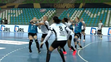 CSM Bucuresti  Krim Ljubljana 3028 in etapa 1 a Ligii Campionilor la handbal feminin Tigroaicele victorie dupa ce au fost coduse la 5 goluri