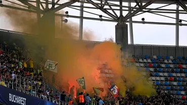 FRF sanctionata de UEFA dupa incidentele de la Romania U21  Ucraina U21