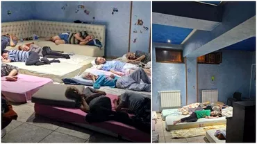 Un nou azil al ororilor in Bucuresti Batranii dormeau in conditii inumane ingramaditi in subsol
