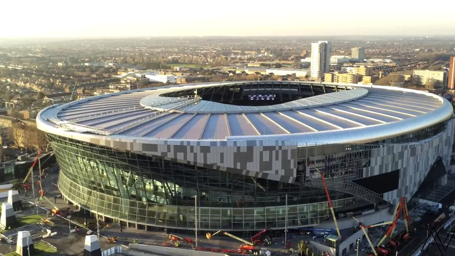 Cum sa construit stadionul de un miliard de euro al lui Tottenham Hotspur Trei ani de munca intrun clip de doua minute Video