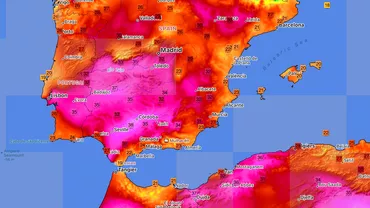 Spania arde in aprilie Sau inregistrat 39 de grade Celsius record pentru aceasta luna