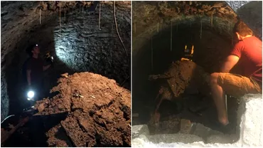 Un barbat a inceput sasi renoveze casa cumparata recent si a facut descoperirea vietii lui Ce a gasit intro gaura din subsol era veche de 120 de ani