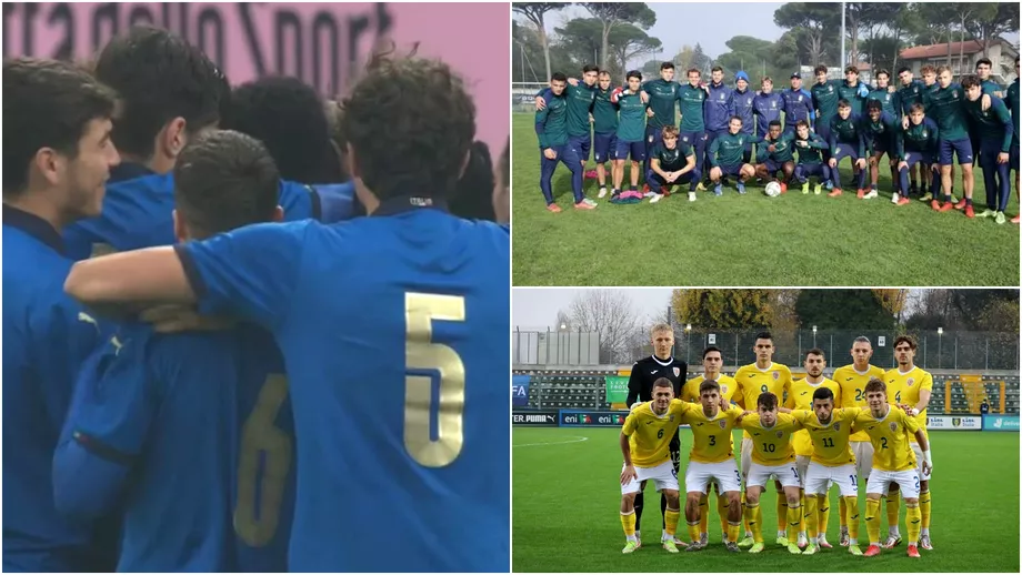 Cine a distrus Romania U20 Italia U20 nea umilit cu o echipa plina de jucatori din ligile inferioare