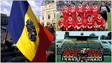 Cum arata fotbalul din Romania inaintea Revolutiei din 1989 Nationala se pregatea de CM din Italia Dinamo era lider si CFR Cluj se numea Steaua