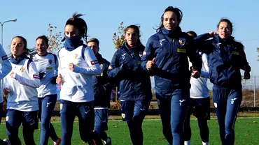 Romania in Liga Natiunilor la fotbal feminin Antrenament inaintea returului cu Finlanda