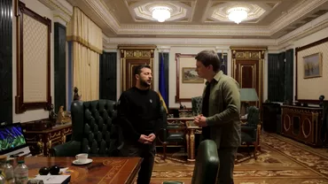 Zelenski a deschis usa buncarului in care locuieste Cum traieste presedintele Ucrainei de peste un an Video