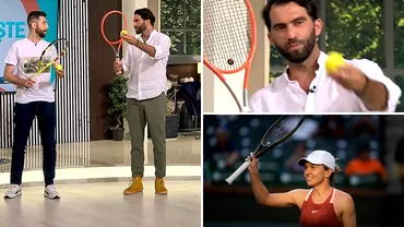 Horia Tecau lectii de tenis in direct la Pro TV Ce a spus despre Simona Halep inainte de meciul de retragere Ii vine randul