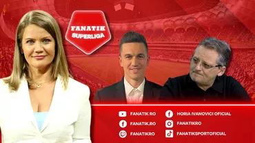 Fanatik SuperLiga joi 18 mai Ioana Cosma prefateaza etapa a 9a cu invitatii Florin Gardos si Alin Buzarin Cum se vede emisiunea
