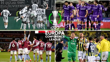 Sferturile UEFA Conference League Aston Villa victorie la limita cu Lille Cum arata rezultatele din meciurile tur