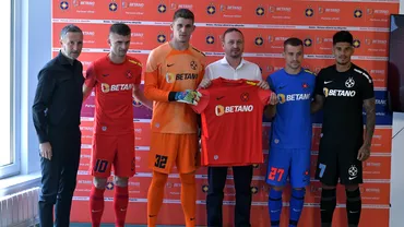 FCSB sia prezentat noul echipament si noul sponsor Contract de sapte cifre cel mai mare din Romania Surpriza imensa pentru fani Video