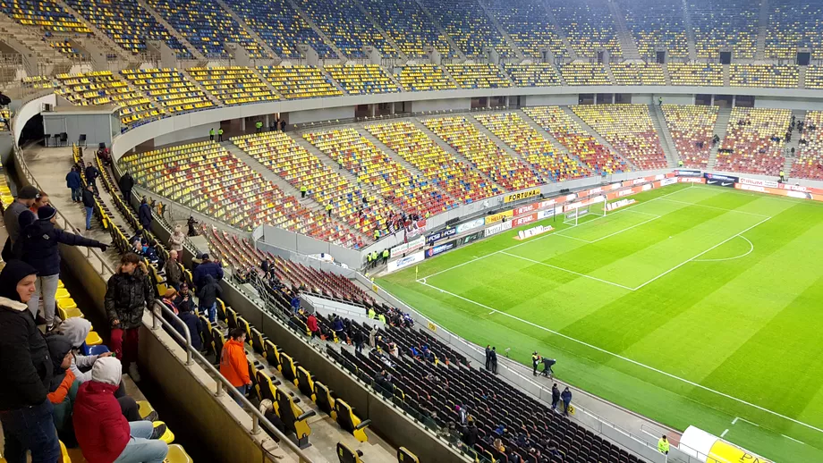 Imagini dezolante pe Arena Nationala 3400 de suporteri au asistat la FCSB  Astra GALERIE FOTO