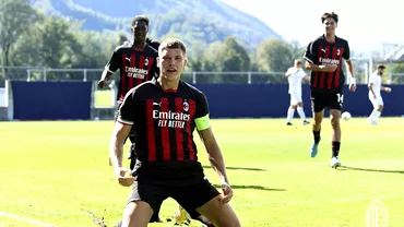 Urmasul lui Cosmin Contra la AC Milan semneaza prelungirea contractului E tot mai aproape de debutul oficial in prima echipa a diavolilor