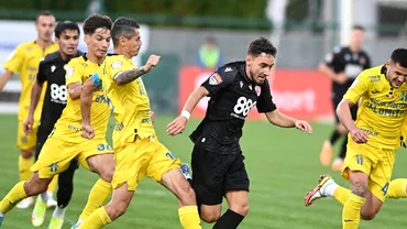 Unirea Slobozia  Dinamo 33 in etapa a 3a a grupelor Cupei Romaniei Betano Cainii egalati de la 03 trei oameni in minus si penalty ratat Video