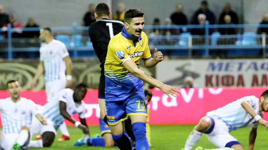 Vlad Morar a marcat un gol pentru Panetolikos in campionatul Greciei Video cu reusita mijlocasului