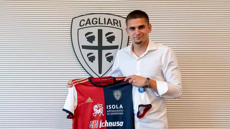 Razvan Marin a dezvaluit motivul pentru care a semnat cu Cagliari Primul interviu al romanului pentru echipa din Serie A