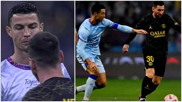 Cristiano Ronaldo si Lionel Messi sau evitat la poza de la startul amicalului din Riad Ce decizii au luat cele doua superstaruri Foto
