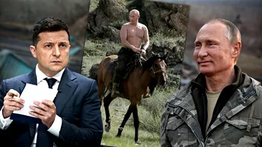 Cum a pierdut Putin cel macho razboiul de imagine cu comediantul Zelensky Propaganda ambelor tari demontata pe Twitter