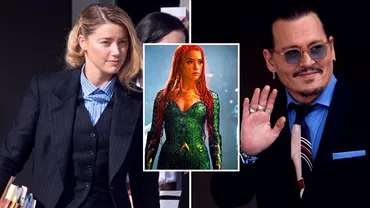 Continua procesul dintre Johnny Depp si Amber Heard probe falsificate si controverse privind rolul actritei din Aquaman