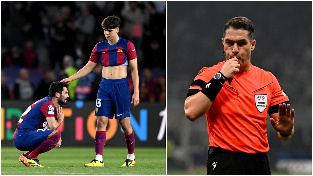 Reacția presei din Spania după eliminarea Barcelonei din Champions League! Istvan Kovacs nu a fost iertat: „Arbitraj suspect pentru una dintre favoritele UEFA”