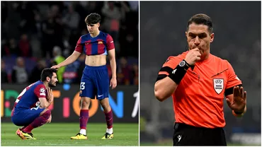 Reactia presei din Spania dupa eliminarea Barcelonei din Champions League Istvan Kovacs nu a fost iertat Arbitraj suspect pentru una dintre favoritele UEFA