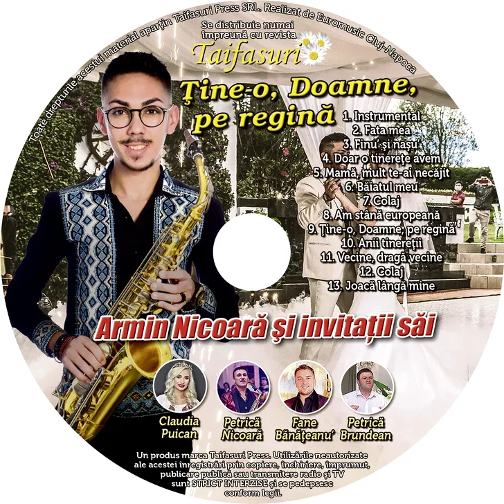 CD Armin Nicoara cu revista Taifasuri