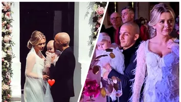 A fost spectacol la Craiova Alexandru Mitrita sia botezat fetita si a facut cununia religioasa Video