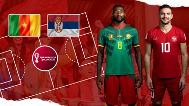 Camerun  Serbia 00 in grupa G la Campionatul Mondial 2022 ratari uriase ale lui Mitrovic Video
