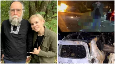 Video Fiica lui Aleksandr Dughin a fost asasinata in Rusia Masina capcana era destinata omului care a sustinut invazia lui Putin in Ucraina