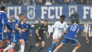 Zorro Baiaram gol cu capul in derbyul FC U Craiova  Universitatea Craiova Oaspetii au intors scorul in 7 minute Video