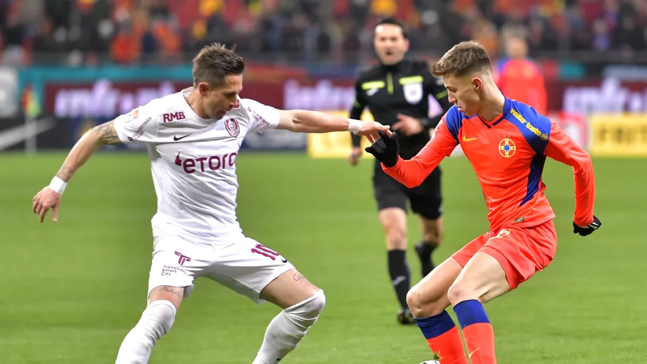 FCSB  CFR Cluj 33 Iulian Cristea inscrie pentru FCSB intrun final de meci nebun Video