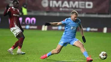 Adam Nemec gol anulat de arbitru dar validat de VAR in Rapid  FC Voluntari Faza la limita in Giulesti