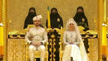 Cel mai norocos irakian Sa insurat cu una dintre fiicele sultanului Bruneiului Nunta a durat sapte zile