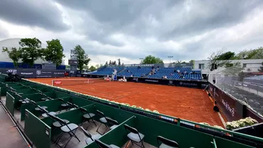 Haos la Tiriac Open Ploaia a dat peste cap tabloul principal Doi jucatori incep turneul cu doua zile inaintea finalei
