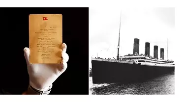 Singurul meniu din lume ramas de pe Titanic a fost scos la licitatie Cu cat sa vandut hartia gasita in buzunarul unui pasager mort