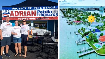 Cum arata casa de 15 milioane dolari a romanului ales primar in SUA Adrian Petrila locuieste in Florida pe malul unui golf