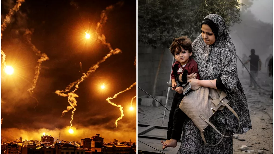 Situatie dramatica a femeilor insarcinate din Fasia Gaza 50000 de viitoare mame se confrunta cu iadul pe pamant