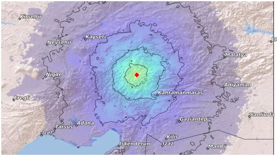 Un nou cutremur in Turcia Seismul sa produs la 10 kilometri adancime